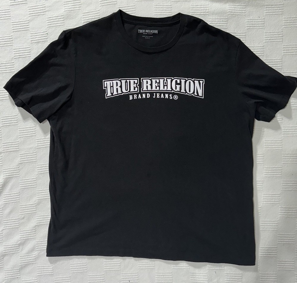 True Religion t shirt black xl