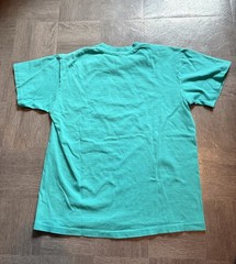 Vintage Hanes Beefy-T Medium Kokopelli Graphic Crew Neck T-Shirt Made in USA