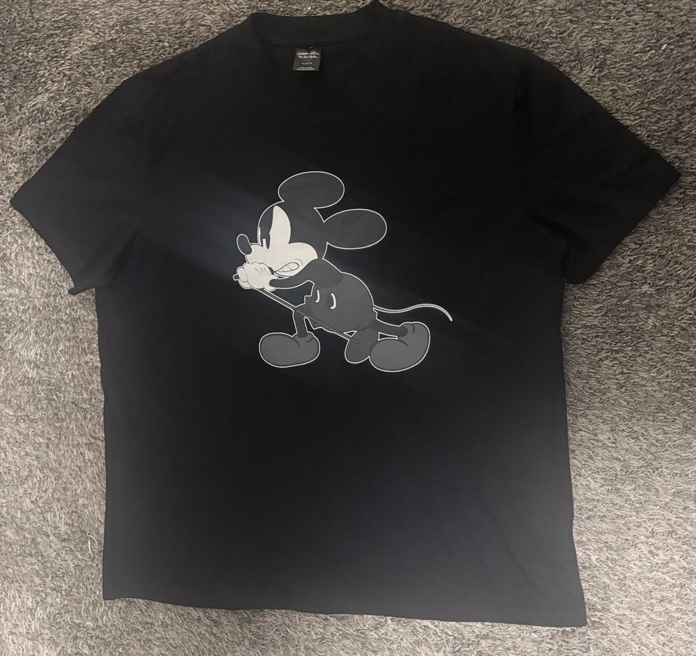 Number Nine Mickey Mouse T-Shirt Men’s Size L Cotton Disney Retro