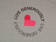 2024 Live Generously Short Sleeve T-Shirt Thrivent XL 3XL Gray NWOT