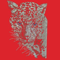 New Fashion Trend Leopard Hot Diamonds Rhinestones Summer Luxury Men T-Shirt