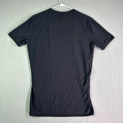Tommy John Men’s T-shirt Large Black Cool Cotton Short Sleeve Crew Neck Tapered