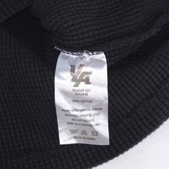 YoungLA Waffle Knit T-Shirt Mens XL Embroidered Oversized Streetwear Heavyweight