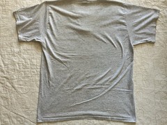 Vintage Alleson Athletic T Shirt Men 2XL Light Gray Henley Button Neck New