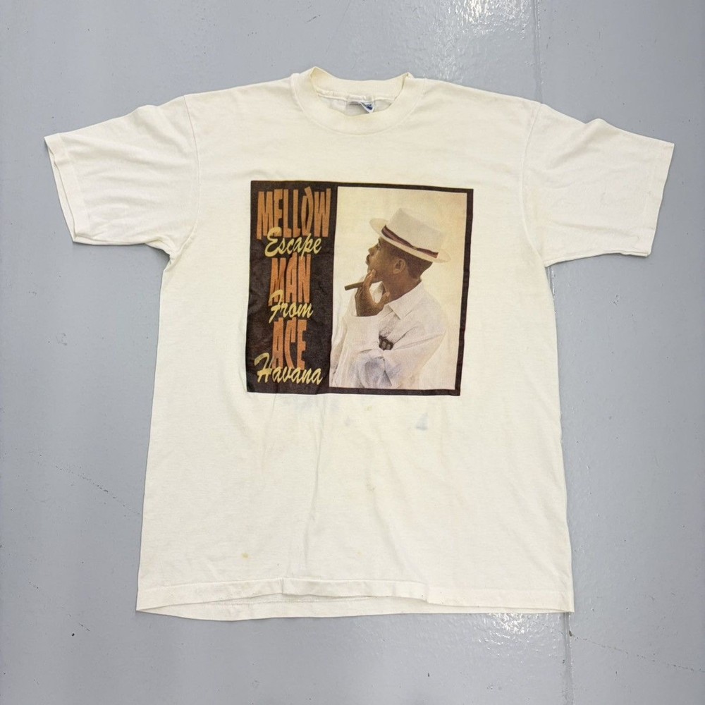 Vintage 1989 Mellow Man Ace Escape From Havana T-Shirt 1980s