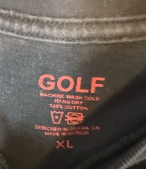 Golf Wang Grinch Black T-shirt Size XL (see Measurements In Description)