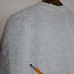 Vintage Virginia Beach T-Shirt Mens XL Gray Cal Cru SS Dolphin Single Stitch USA
