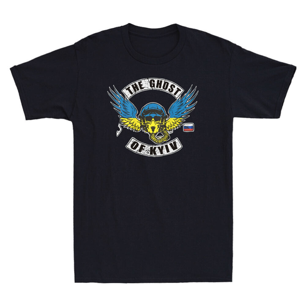 The Ghost of Kyiv, Stand With Ukraine, Ukraine Vintage Men’s T-Shirt Tee