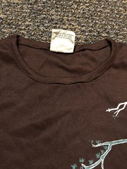 Vintage 50s Bruxton Knit Geisha Surf Hawaii Made In USA Size 18 Rare T Shirt