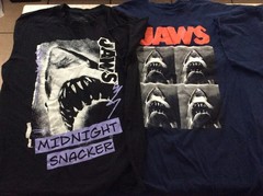 Lot of 3 ADULT MEN’S XL TO 4X Jaws Movie Great White Shark Week T-shirts TEES