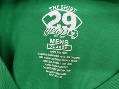 Notre Dame Fighting Irish Shirt Mens XL Football 2018 NCAA College Shamrock