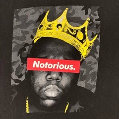 VTG Brooklyn Mint Men’s Biggie Smalls Notorious T-Shirt Black • Large