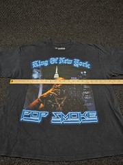 Pop Smoke King Of New York T-Shirt XL Black Hip Hop Music NYC Band Tee