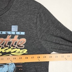 Chevrolet Corvette American Muscle Graphic Long Sleeve T-Shirt Men’s Size Med