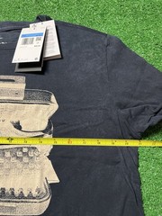 NIKE Hot Waffles To Go BLACK S/S T-SHIRT SZ: Medium Tall NWT HV9803-010