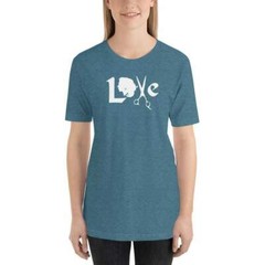 STYLIST LOVE SHORT-SLEEVE UNISEX T-SHIRT – 100% Combed & Ring-spun Cotton Great