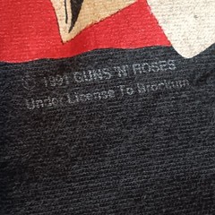 Vtg Guns N’ Roses Use Your Illusion Brockum 1991 Made In Usa Xl Single