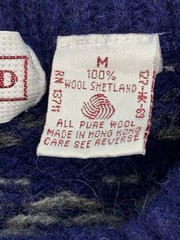 Other Brands: JOHN ASHFORD Knit Sweater (Thick), Size M, Wool, NVY