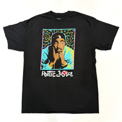Tupac Shakur Poetic Justice Men’s T-Shirt Design Orange Brand New Hip Hop S-3XL