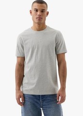 Gap Men’s Short Sleeve Premium Crew Neck Tee Everyday T-Shirts, Large