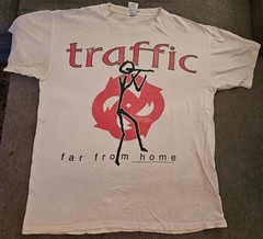 Vintage Traffic Rock Band Far From Home 1994 World Tour Concert Shirt Lrg RARE👕