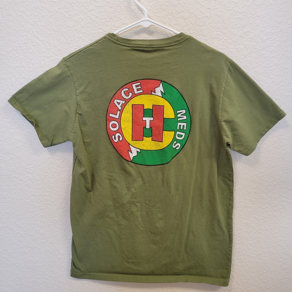 Medium Solace Meds Grow Team Colorado Cannabis Weed THC Dispensary Shirt