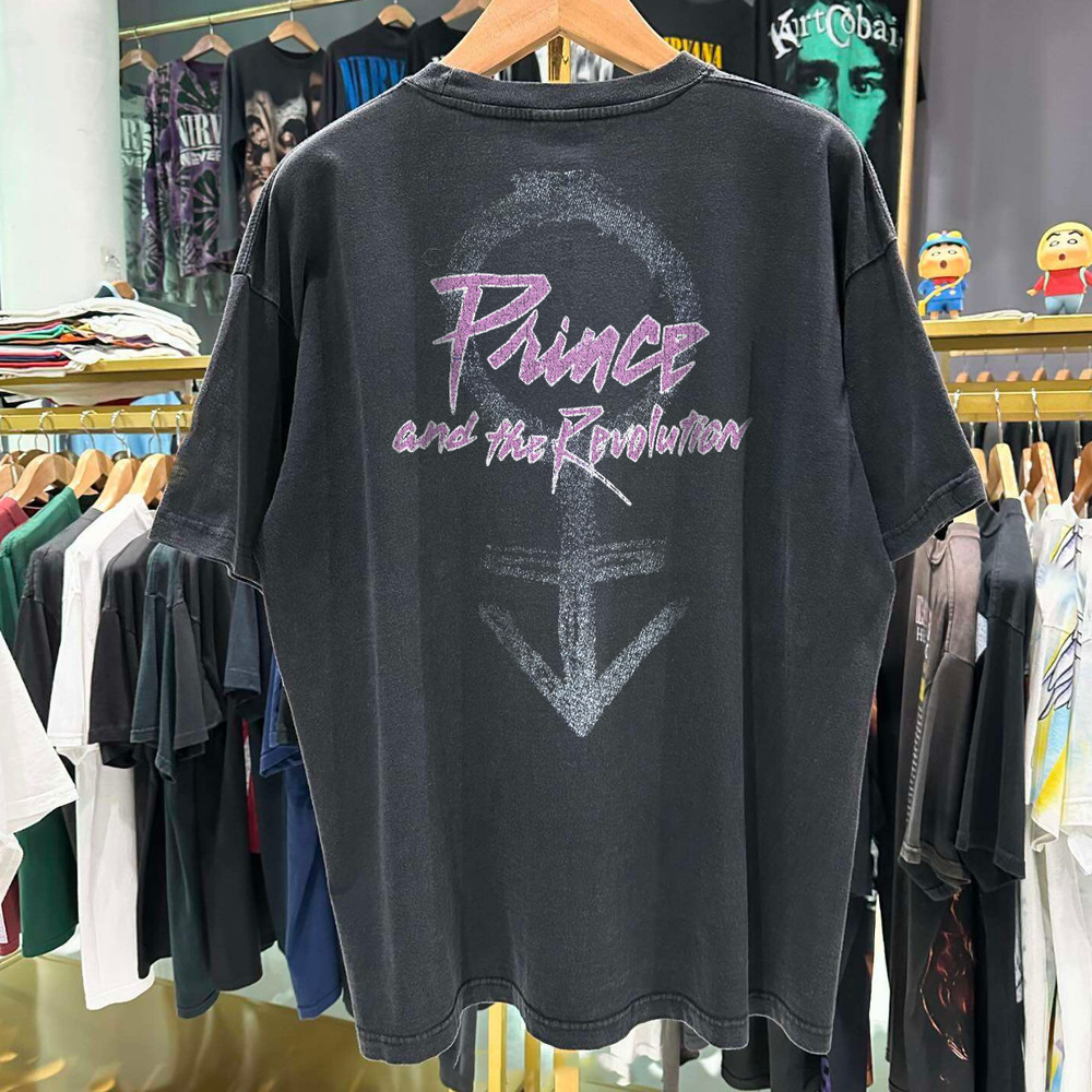 1984 Purple Rain Prince Classic T-Shirt Black XL