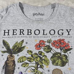Harry Potter Herbology Shirt Men’s Size Small (34/36) Gray