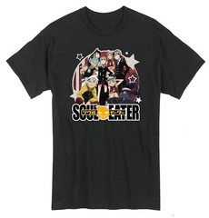 Soul Eater – Group Character Star Officially Licensed Adult Men’s T-Shirt