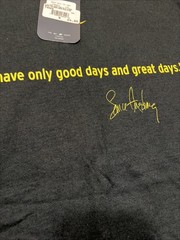 Y2K Nike Lance Armstrong Crewneck Black Swoosh Good And Great Days Men’s LG