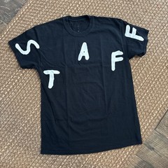 Travis Scott Astroworld Houston 2019 Staff Tee Black/Black Size Small Brand New