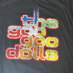 Goo Goo Dolls Summer 2019 Tour T-shirt Black Size Large