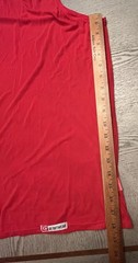Go Softwear Men’s Sleeveless Red Mesh Tank Top Sz.XL See Through Fishnet