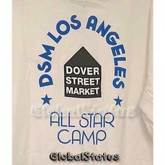 NIKE X DSM DOVER STREET MARKET LOS ANGELES ASW CAMP SHIRT M ( BQ0594-100 )