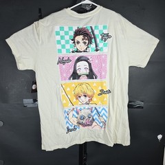 Demon Slayer: Kimetsu No Yaiba Character Panels White XXL T-Shirt