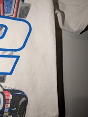 Vintage 2000s Ryan Newman #12 Nascar Racing Big Print Shirt Medium Double Sided