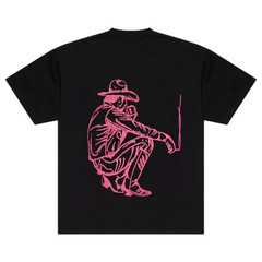VALABASAS GO FAR [VALA-VLBS-VT4-1009-BLACK] TEE T – Embroidered 🤠 BOXY Shirt