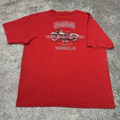 Harley Davidson Shirt Men 2XL Red Motorcycles Biker Chandler Arizona Pocket Logo