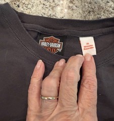 HARLEY DAVIDSON Vintage Tee Shirt JACKSON HOLE WYOMING Long Sleeve X-Large NICE!