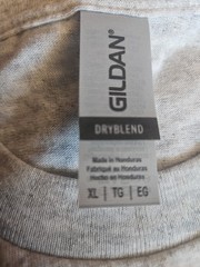 2 Gildan Ash Adult X-large 50/50 G800