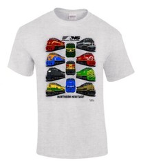Norfolk Southern Northern Heritage Trains Authentic Railroad T-Shirt [34]