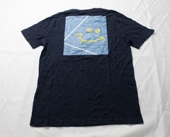 Old Navy Men’s Short Sleeve Graphic Relaxed Fit T-Shirt AP2 In The Navy Small