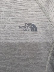 The North Face Men’s Long-Sleeve Crew Fleece Light Gray sz Large