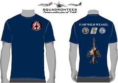 F-105 Wild Weasel Squadron T-Shirt D2