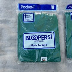 Fruit of The Loom T-Shirts Men’s XXL Vintage Bloopers Irregular Green *2 Packs*