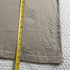 Billabong Men’s Sz L Tan Retro Stripes Graphic Surf T-Shirt 100% Cotton Casual