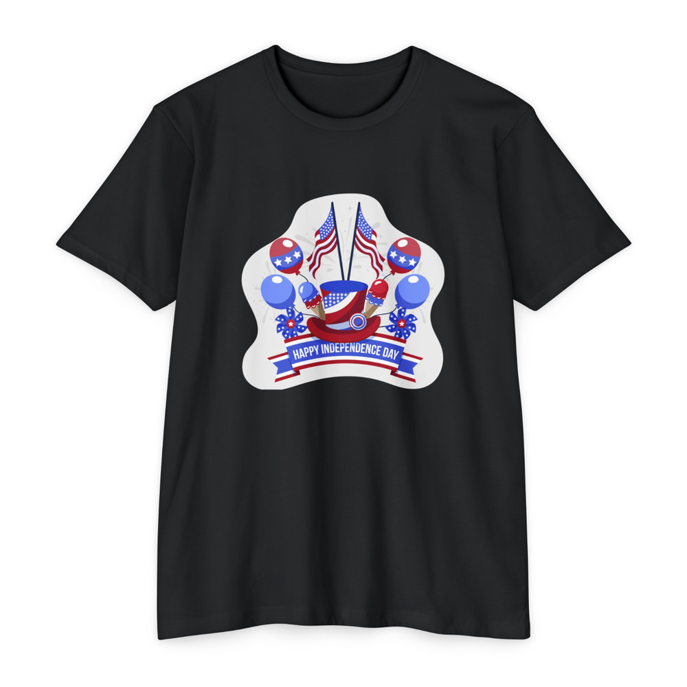 Happy Independence Day Fashion Gift Unisex Tees