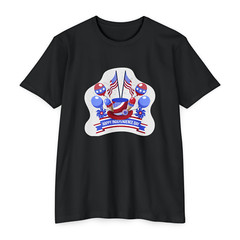Happy Independence Day Fashion Gift Unisex Tees