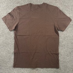 Pendleton Men’s Chest Logo Cotton Crewneck T-Shirt Gorpcore Brown Earth Tone L