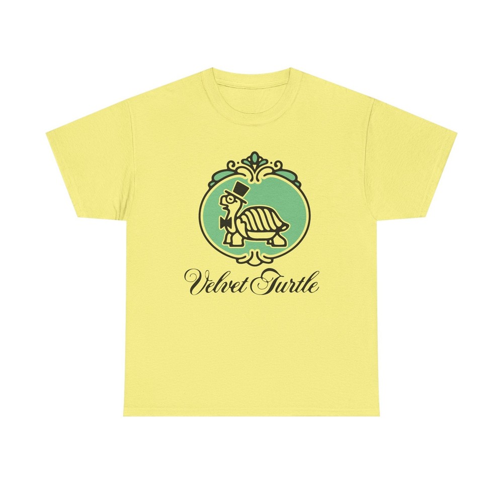 Velvet Turtle T-Shirt – Restaurant Industry Defunct Logo Tee